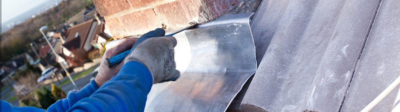 Repairs to a chimney stack in Sheffield