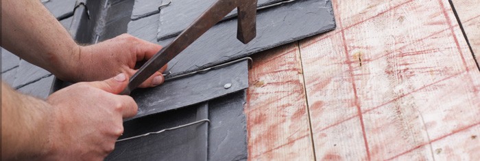 Repairs to a slate roof