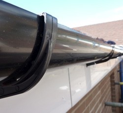 New gutter installation